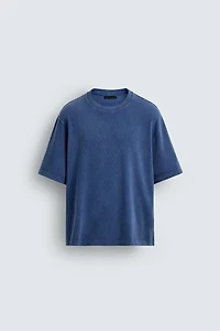 BOXY FIT KNIT T-SHIRT
