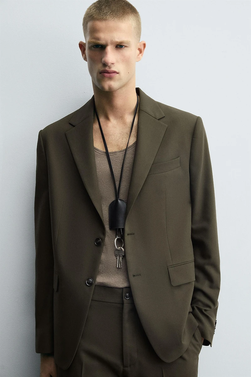 SLIM FIT SUIT BLAZER
