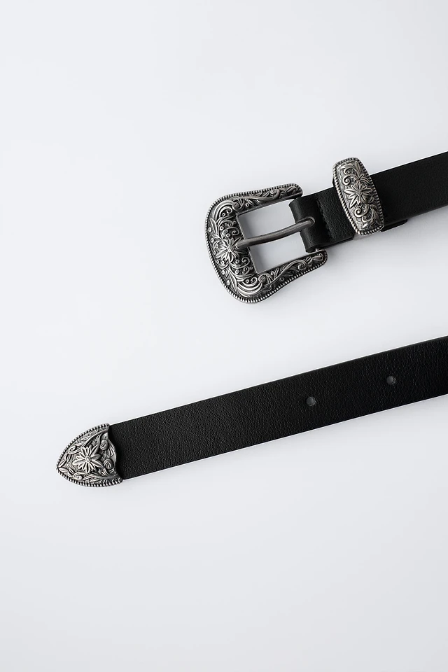 Zara STONE COWBOY BELT | Place Rosemère display picture 1