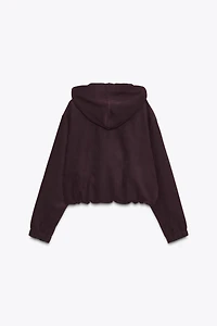 BLOUSON BOMBER À CAPUCHE
