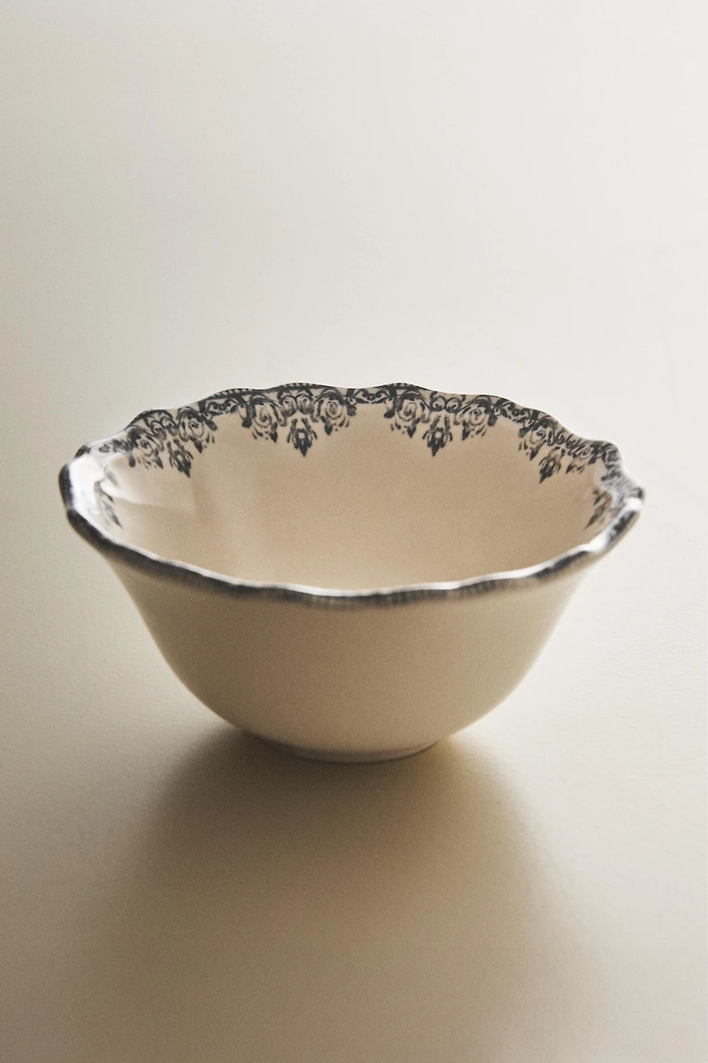 MINI DESSERT BOWL WITH PLACEMENT PRINT