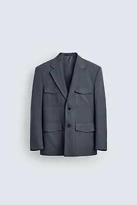 VESTE DE COSTUME À POCHES