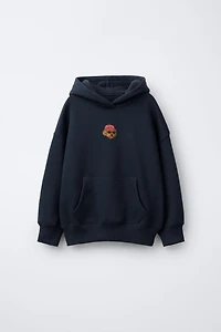 SWEAT À CAPUCHE CHIEN BRODÉ