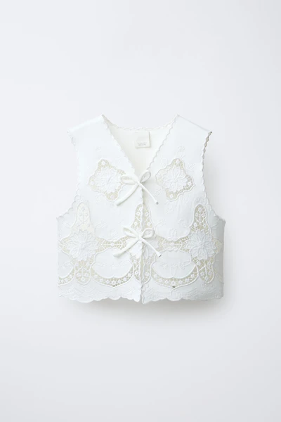 GILET BRODÉ