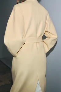 OVERSIZED WOOL BLEND COAT ZW COLLECTION