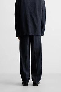 PANTALON DENIM WIDE FIT CROPPED
