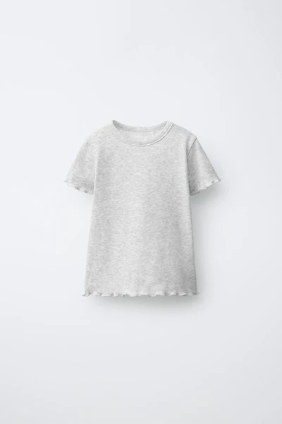 RIBBED T-SHIRT