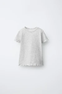 RIBBED T-SHIRT