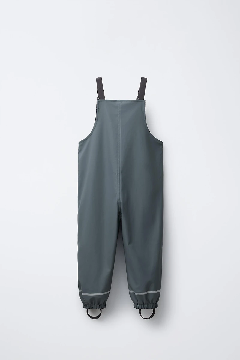 WATER-RESISTANT RUBBERIZED OVERALLS