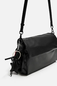 KEYCHAIN FLAP CROSSBODY BAG