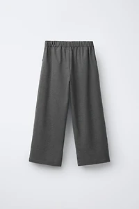 PLEATED SUIT PANTS