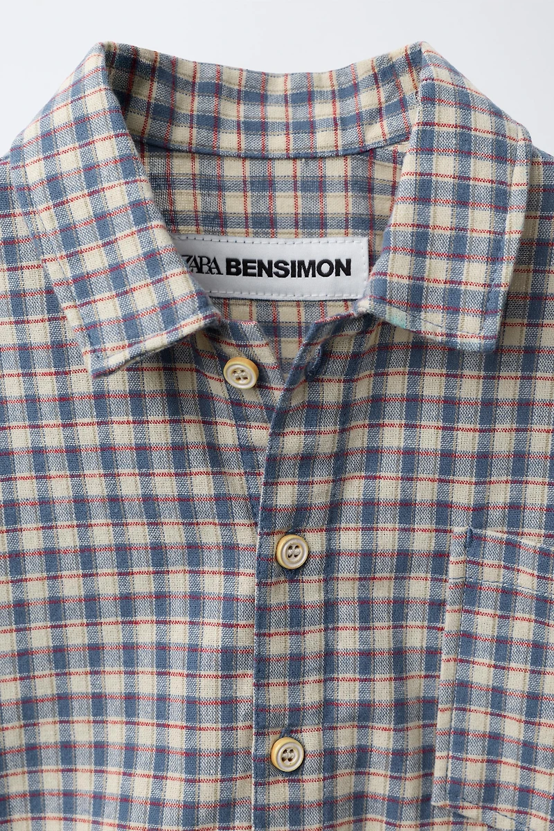 BENSIMON ® X ZARA PLAID SHIRT
