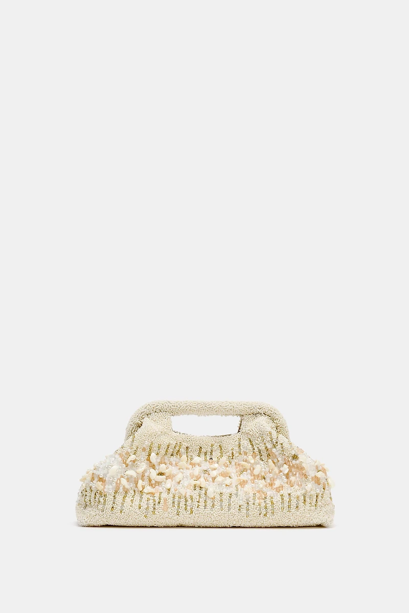 BEADED POUCH BAG