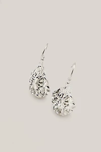 Textured basket earrings - LIMITED EDITION