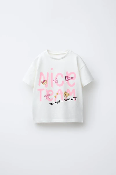 TEXT PRINT T-SHIRT