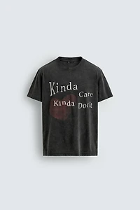 T-SHIRT IMPRIMÉ CŒUR