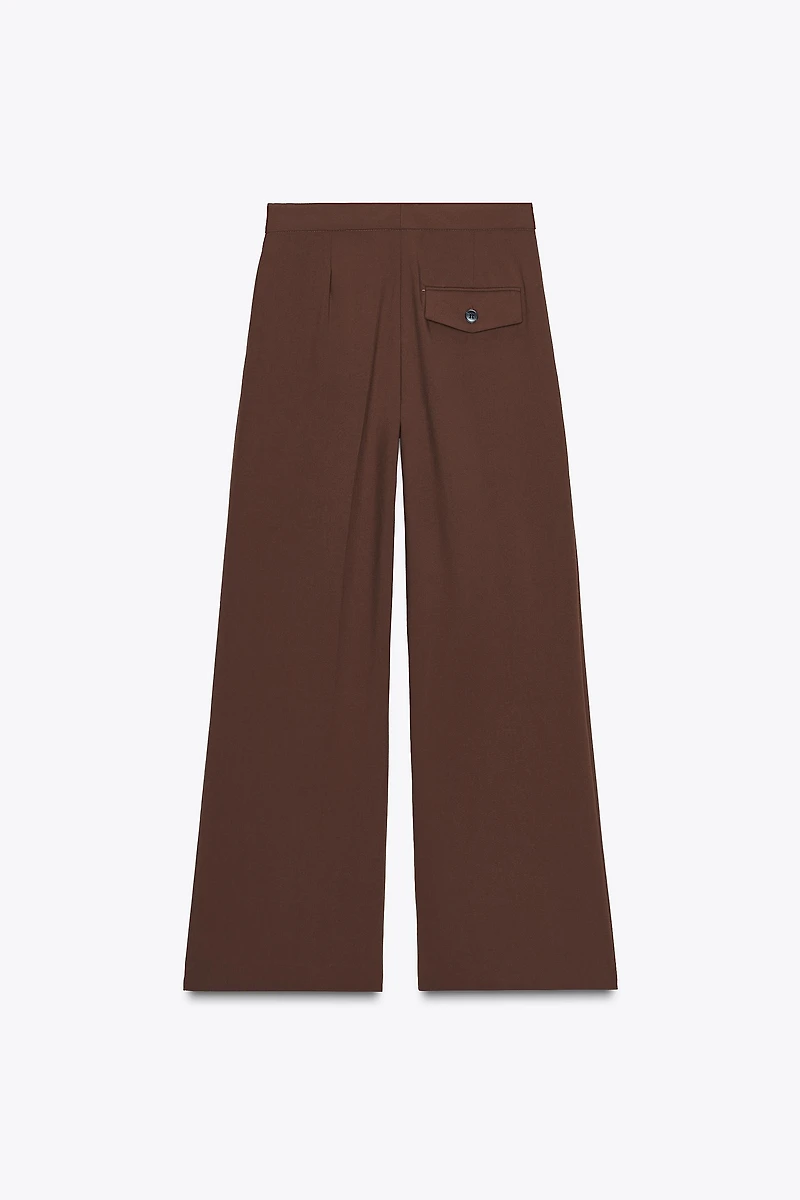 PANTALON LARGE PINCES