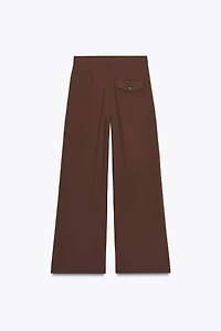 PANTALON LARGE PINCES