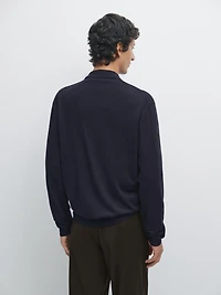 Cardigan 100 % laine mérinos à fermeture Éclair