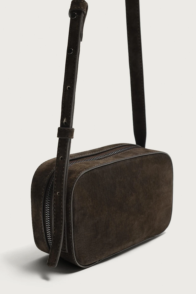 LEATHER CROSSBODY BAG