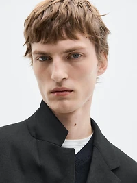 Flannel suit blazer - LIMITED