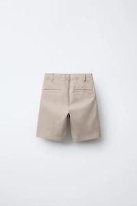 BERMUDA CHINO SLIM FIT BASIQUE