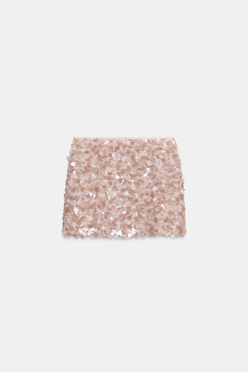 SEQUIN MINI SKIRT