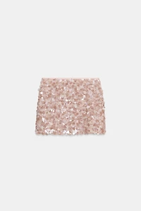 SEQUIN MINI SKIRT