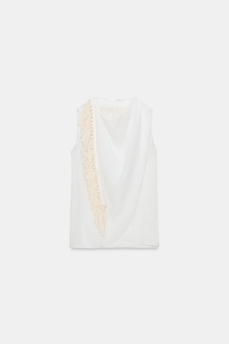 FRINGED TOP ZW COLLECTION