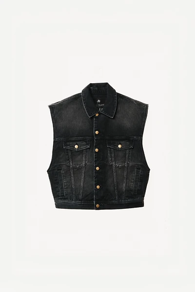 BOXY FIT DENIM VEST WILLY CHAVARRIA X ZARA