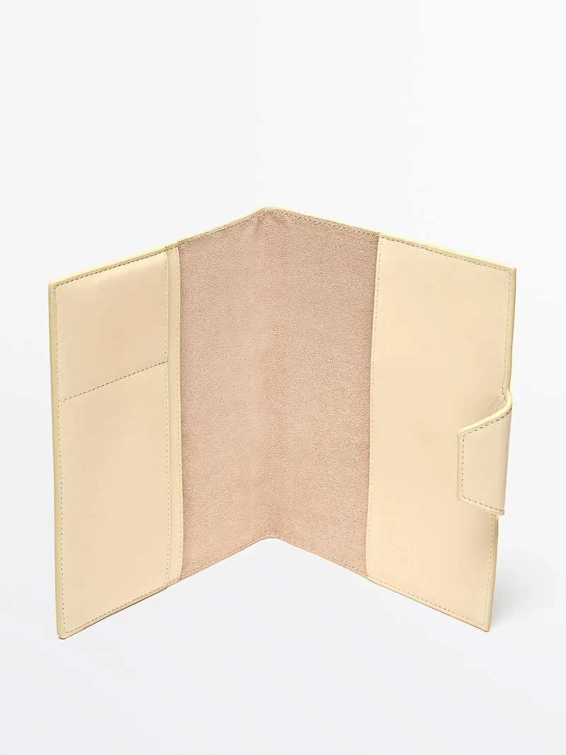 Nappa leather laptop case