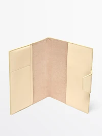 Nappa leather laptop case