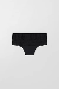 FRINGE BIKINI BOTTOMS KATE MOSS X ZARA