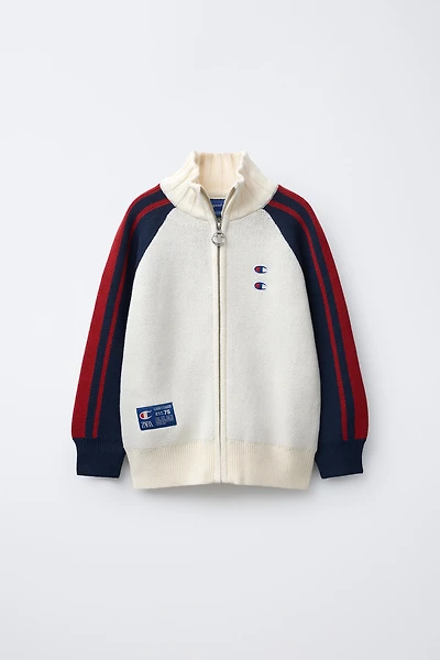 VESTE EN MAILLE CHAMPION ® X ZARA