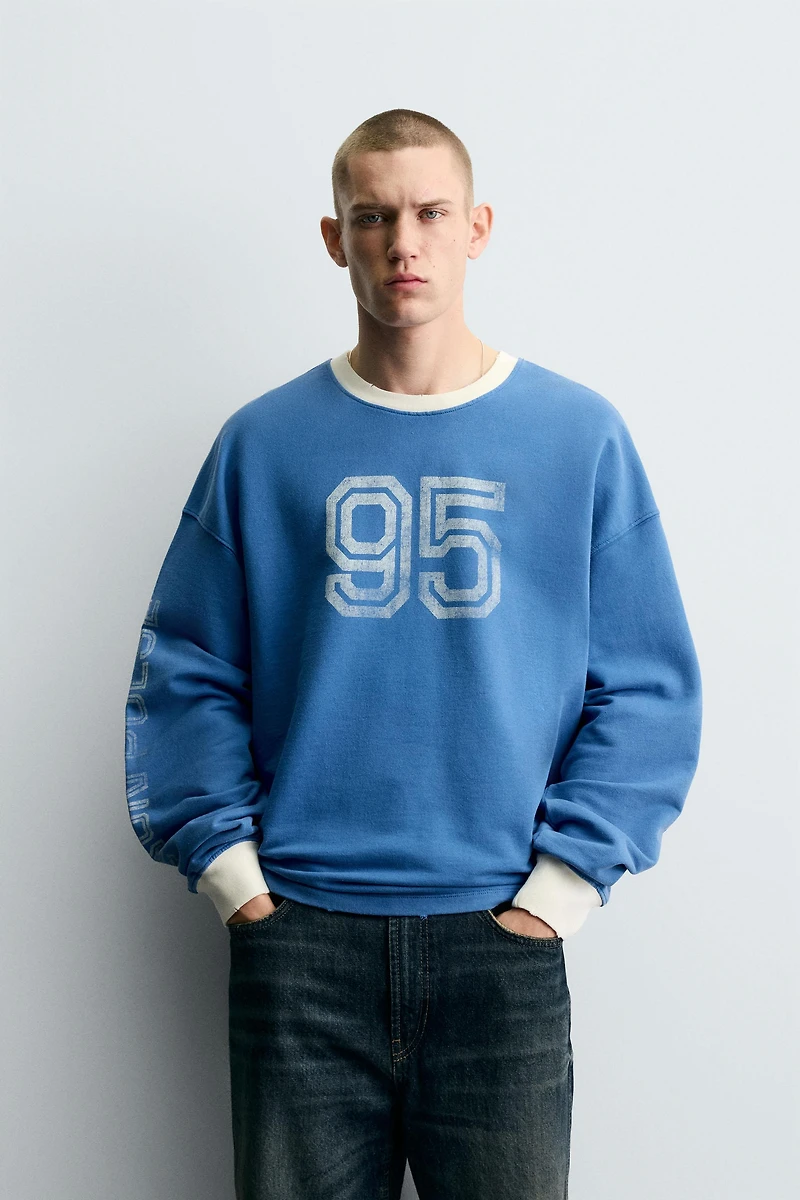 PRINTED WASHED T-SHIRT