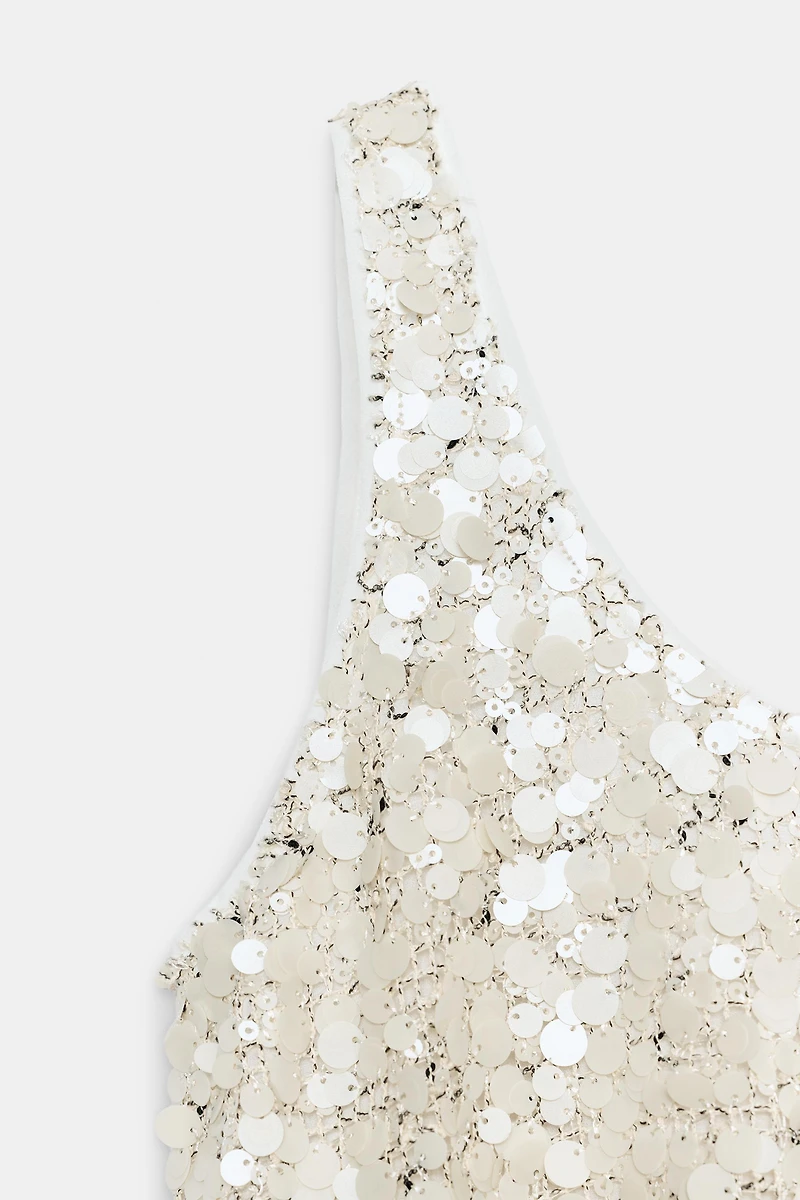 SEQUIN TANK TOP