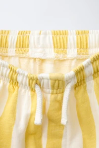 PANTALON À RAYURES VAGUES