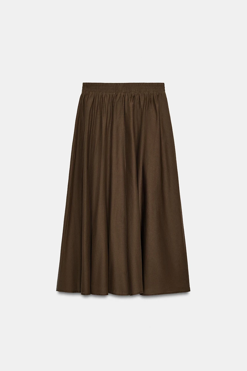 CAPE MIDI SKIRT