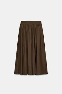 CAPE MIDI SKIRT