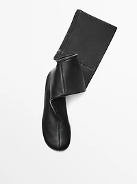 Bottes à talon élastiques