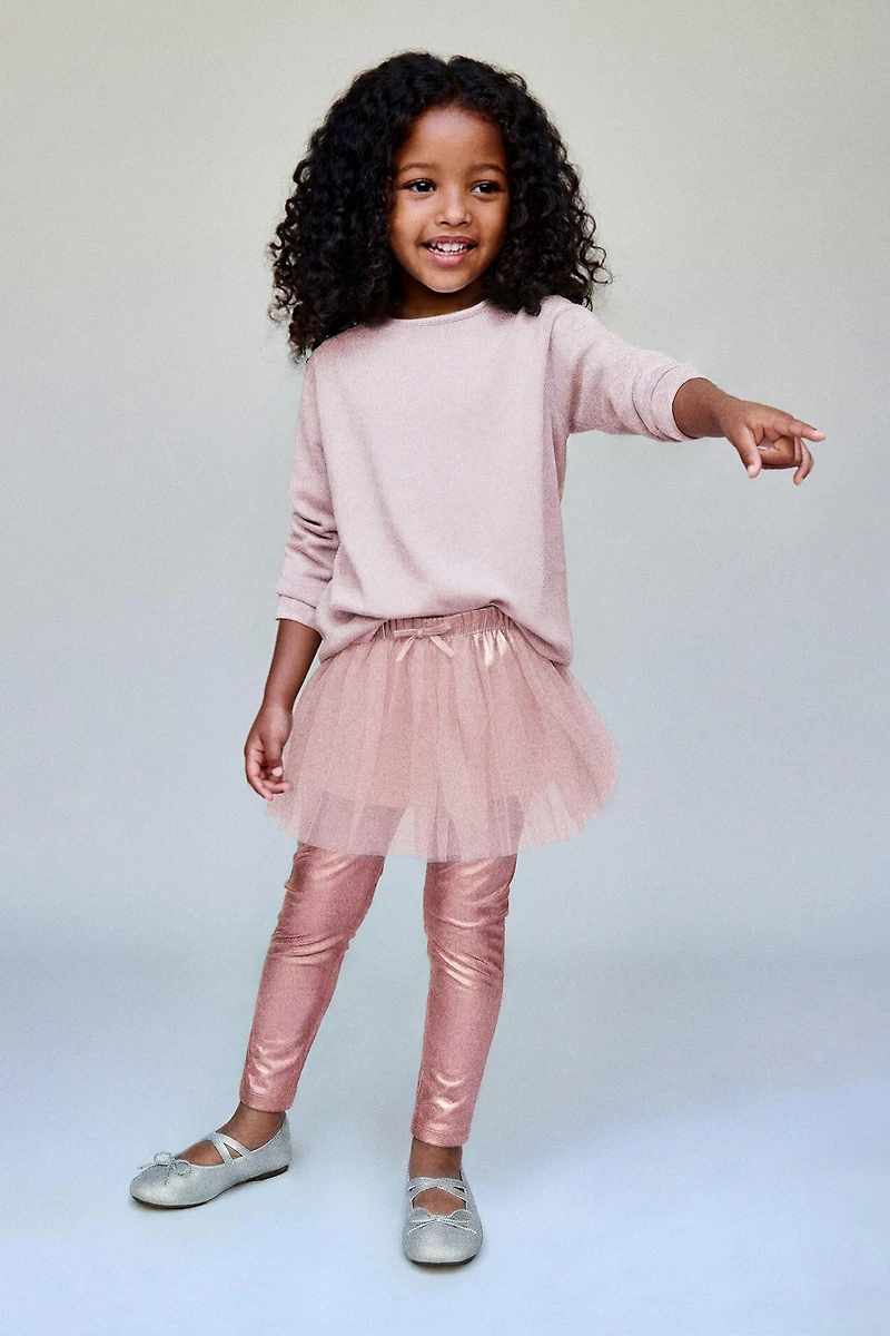 LEGGING EFFET MÉTALLISÉ