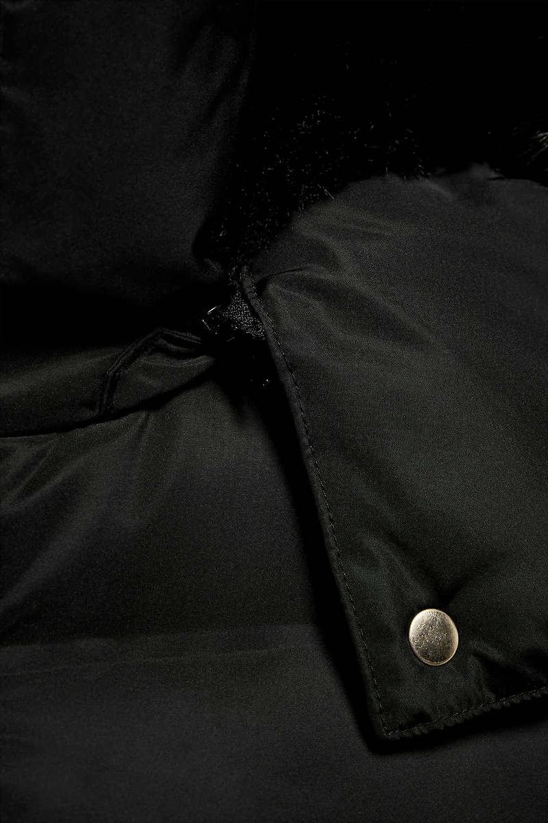 WATER REPELLENT WINDPROOF HOODIE DOWN COAT