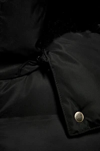 WATER REPELLENT WINDPROOF HOODIE DOWN COAT