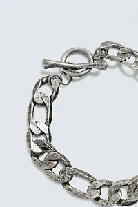 BRACELET À MAILLONS MÉTALLIQUES