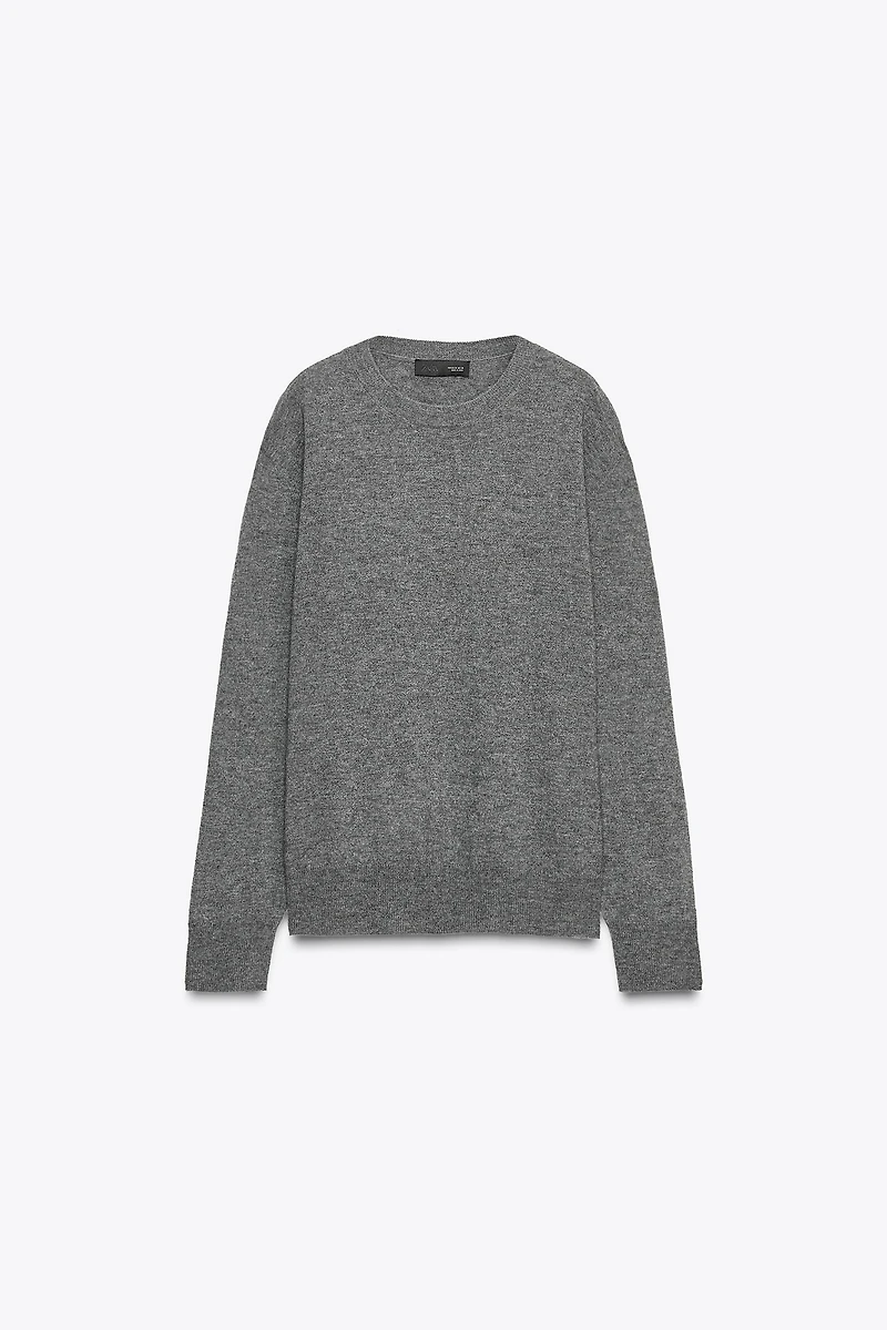 EXTRA SOFT 100% WOOL KNIT SWEATER