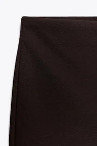 PANTALON FLARE TAILLE HAUTE