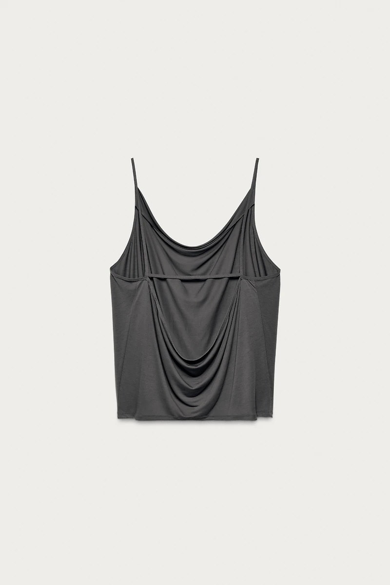 DRAPED TOP MARISA BERENSON X ZARA
