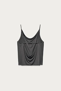 DRAPED TOP MARISA BERENSON X ZARA