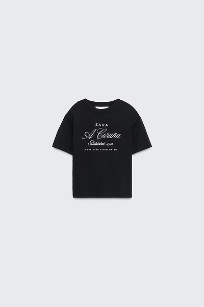 50TH ANNIVERSARY TEXT PRINT T-SHIRT