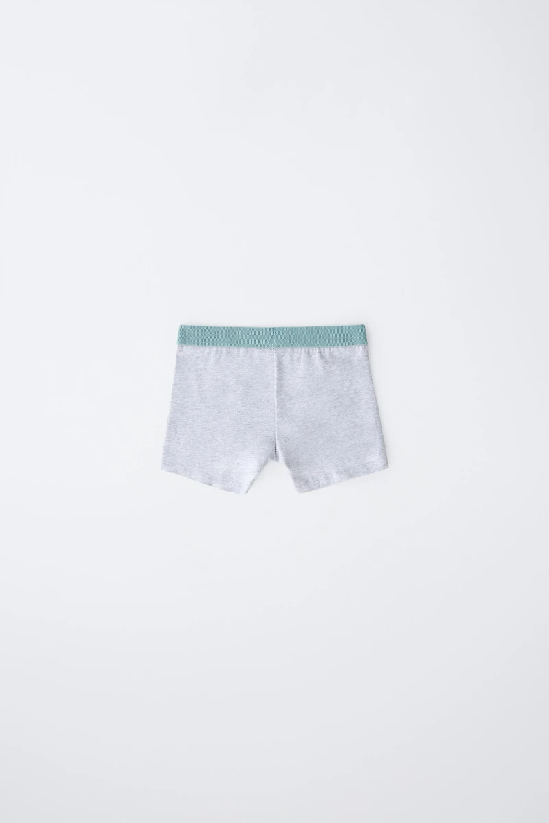 6-14/ FIVE-PACK OF BOXERS WITH LABEL